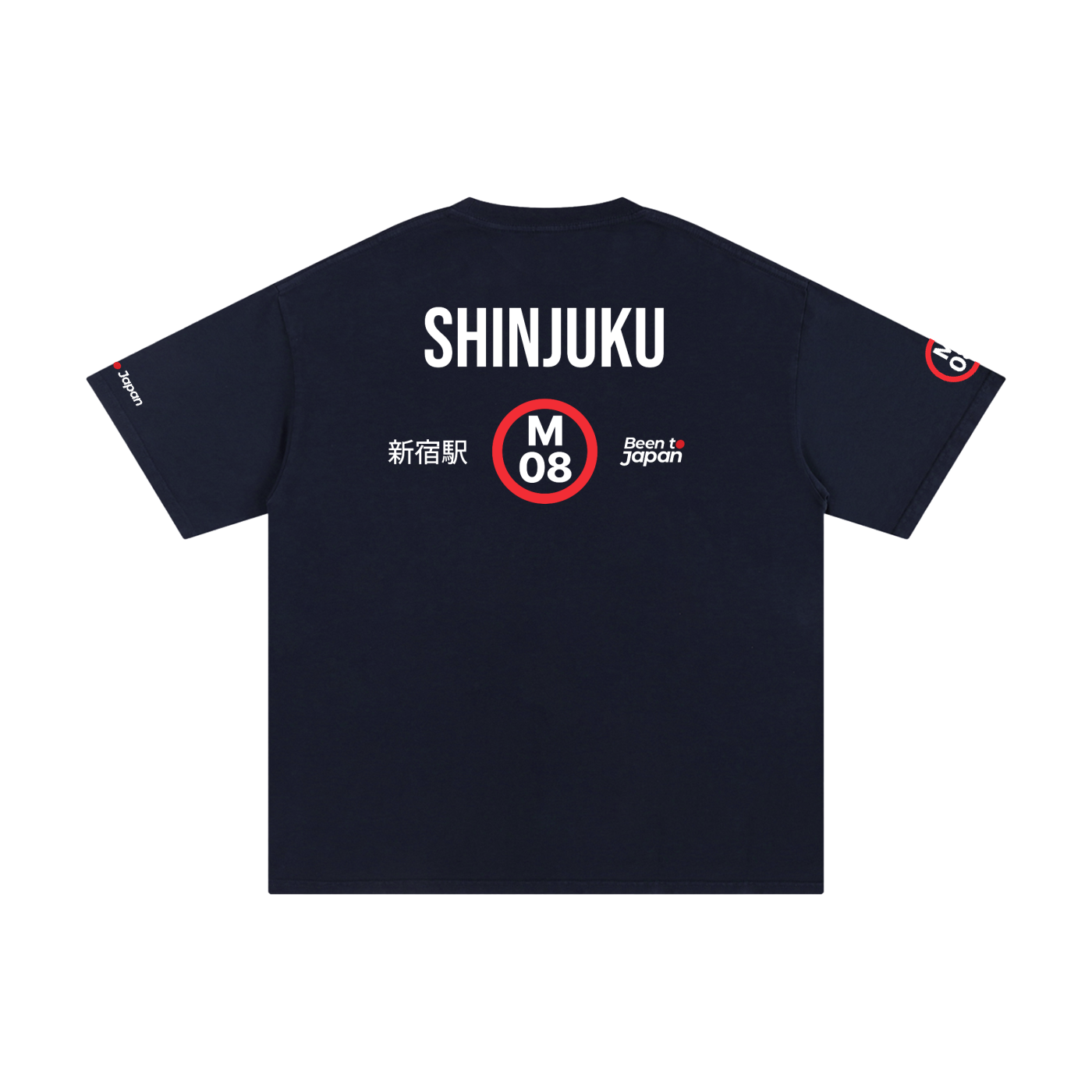 The Next Station is Shinjuku | Pure Cotton Oversized T-Shirt