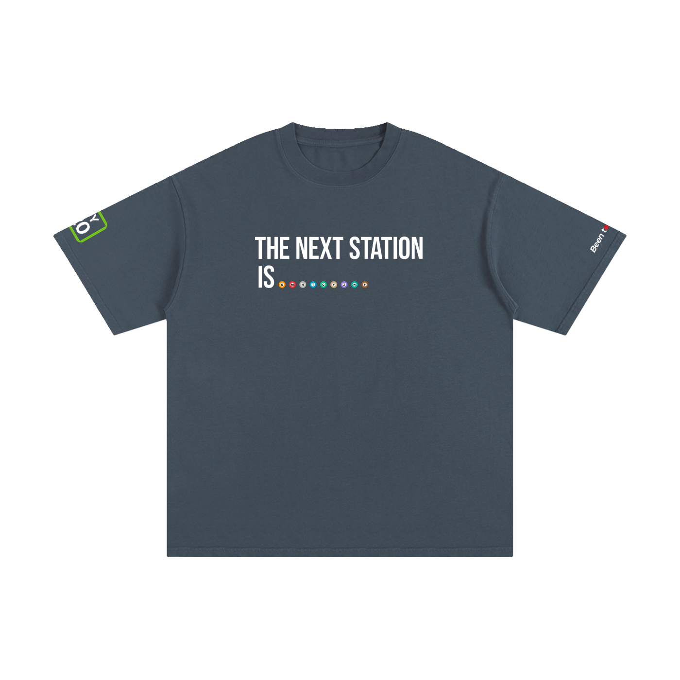 The Next Station is Shibuya | Pure Cotton Oversized T-Shirt