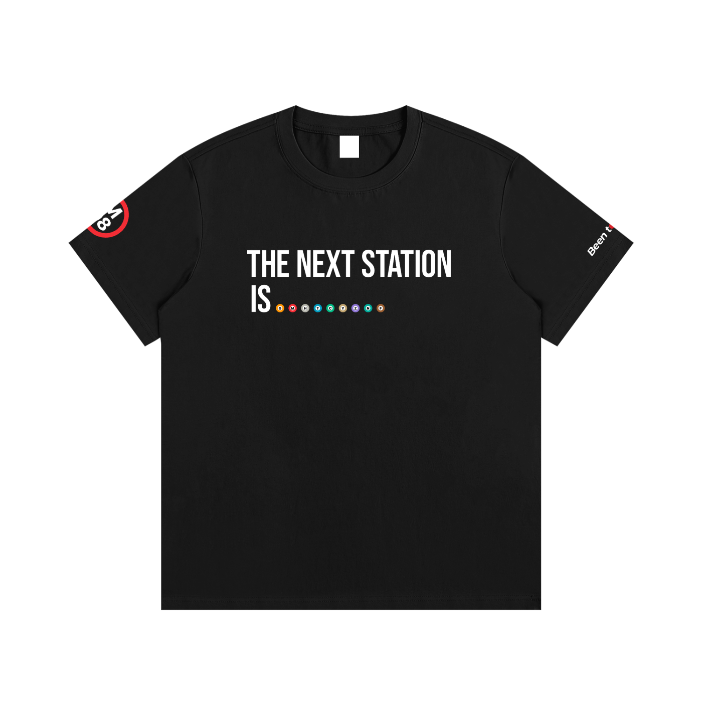 The Next Station is Shinjuku | Essential Cotton Crew Neck T-Shirt