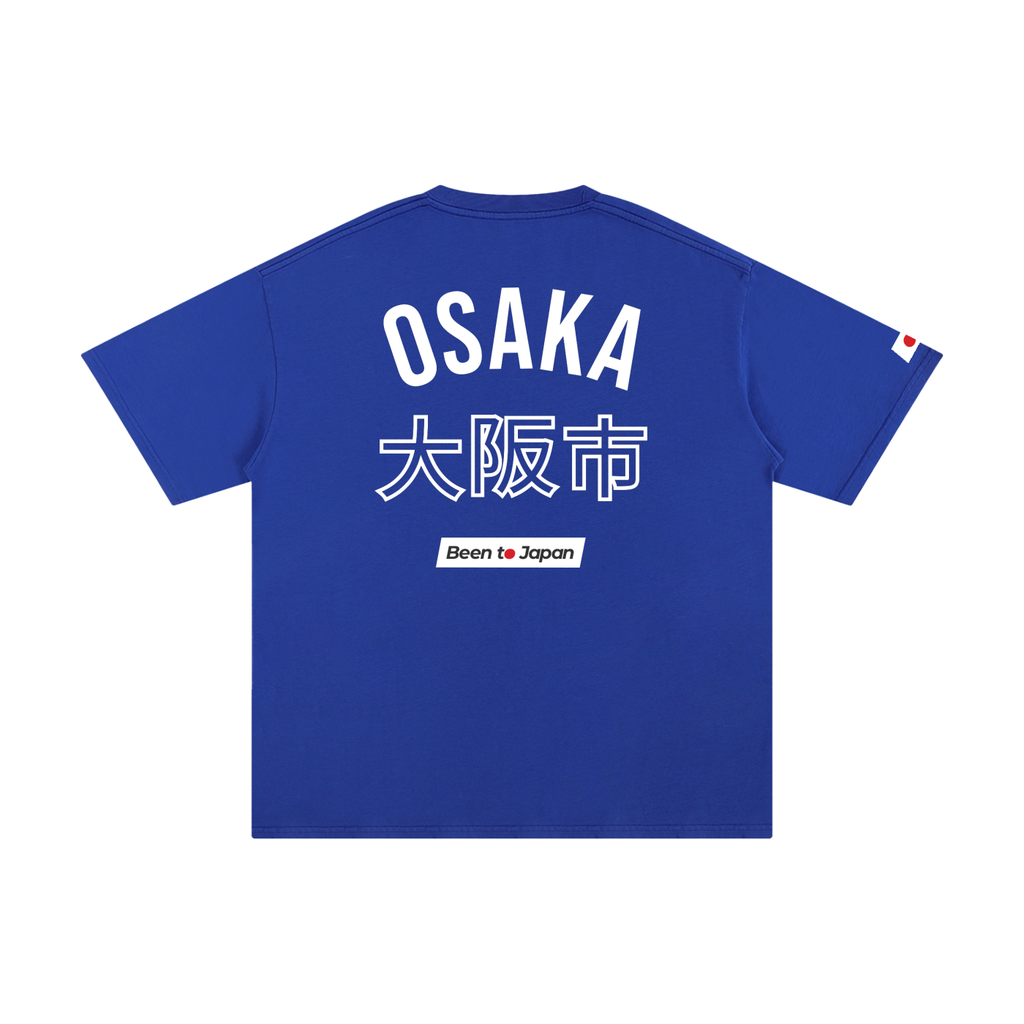 Been to Japan "Osaka" - Light Print | Pure Cotton Oversized T-Shirt