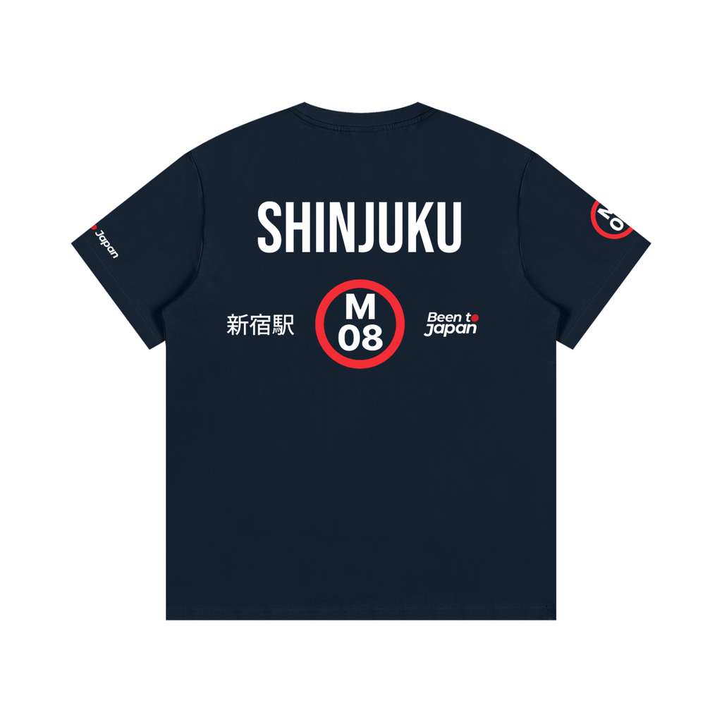 The Next Station is Shinjuku | Essential Cotton Crew Neck T-Shirt