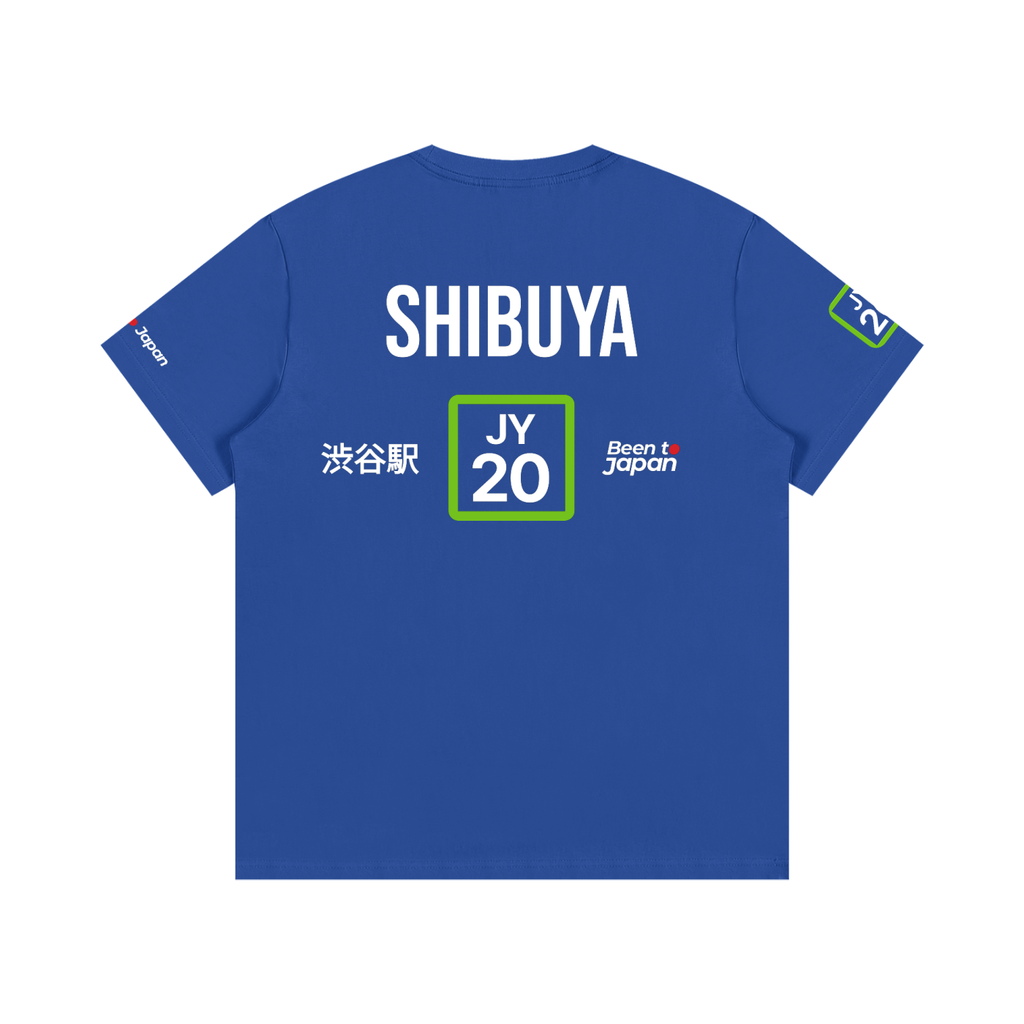 The Next Station is Shibuya | Essential Cotton Crew Neck T-Shirt
