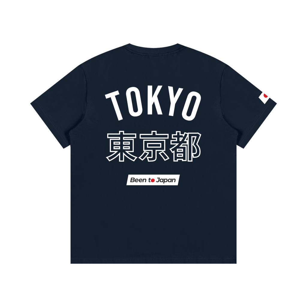 Been to Japan "Tokyo" - Light Print | Essential Cotton Crew Neck T-Shirt