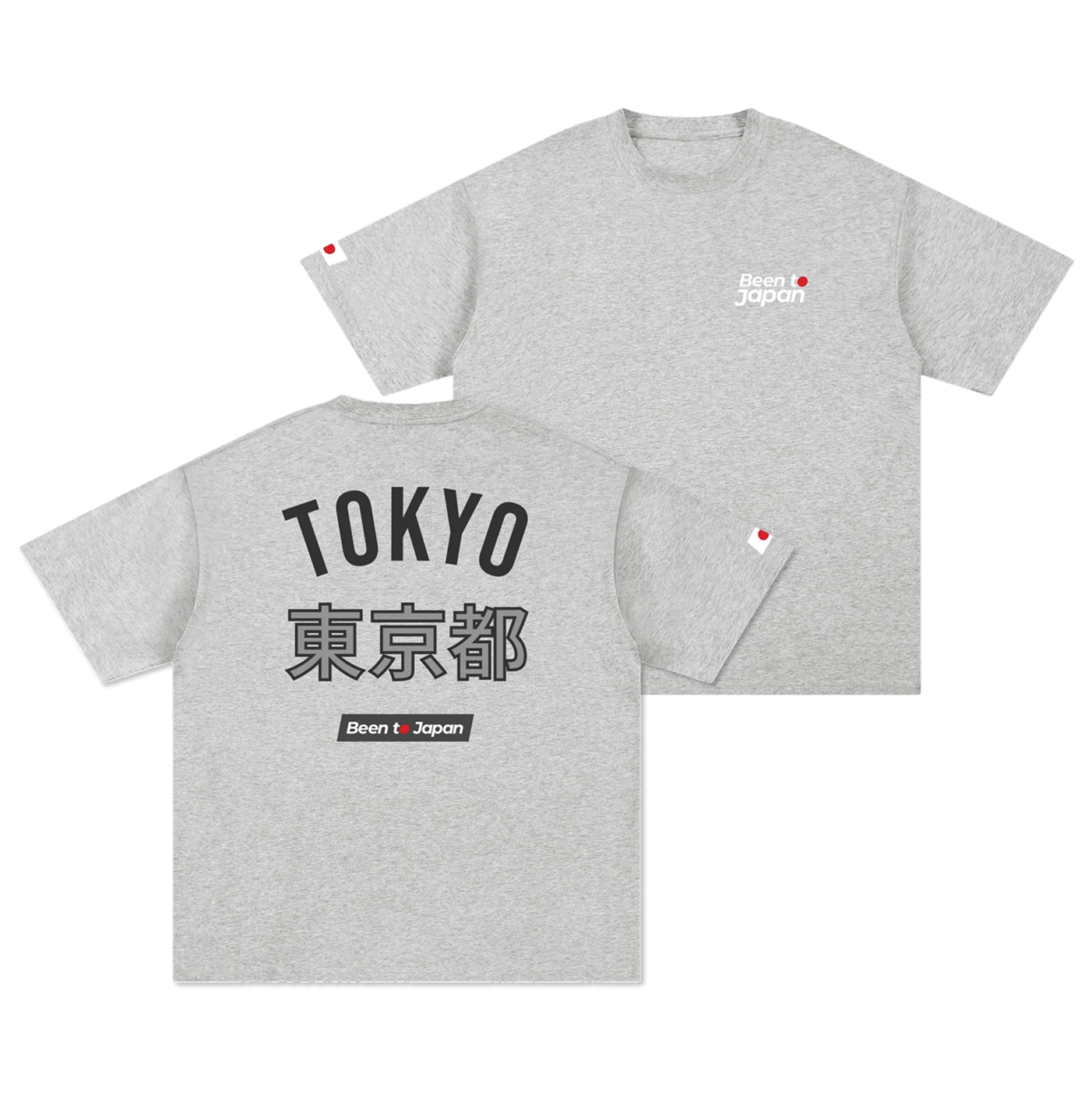 Been to Japan "Tokyo" - Hybrid Print | Pure Cotton Oversized T-Shirt