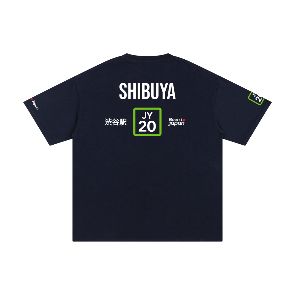 The Next Station is Shibuya | Pure Cotton Oversized T-Shirt