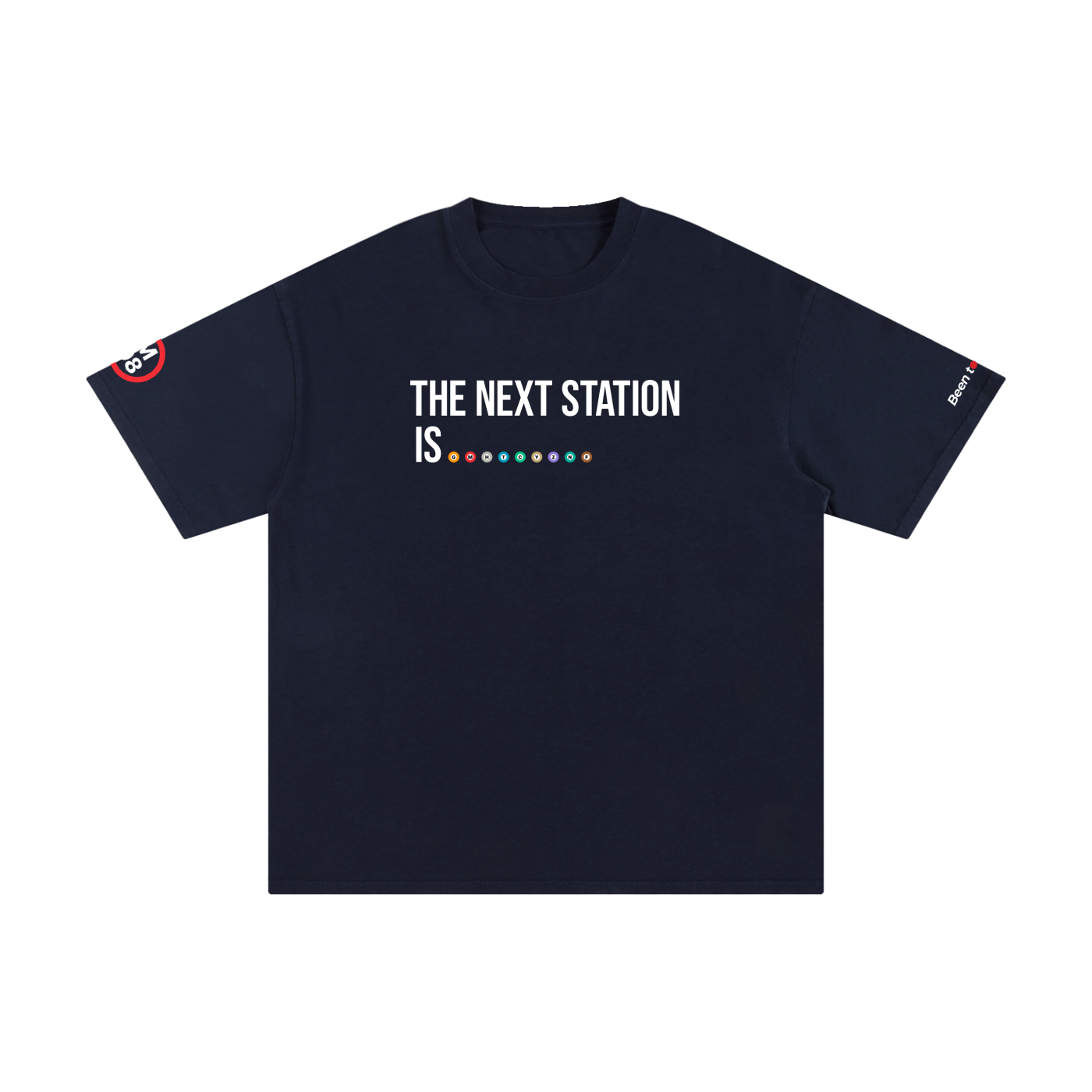 The Next Station is Shinjuku | Pure Cotton Oversized T-Shirt