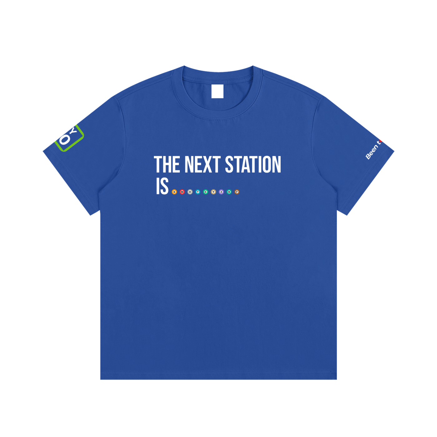 The Next Station is Shibuya | Essential Cotton Crew Neck T-Shirt