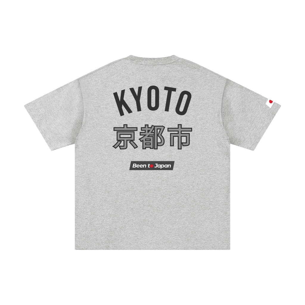 Been to Japan "Kyoto" - Dark Print | Pure Cotton Oversized T-Shirt