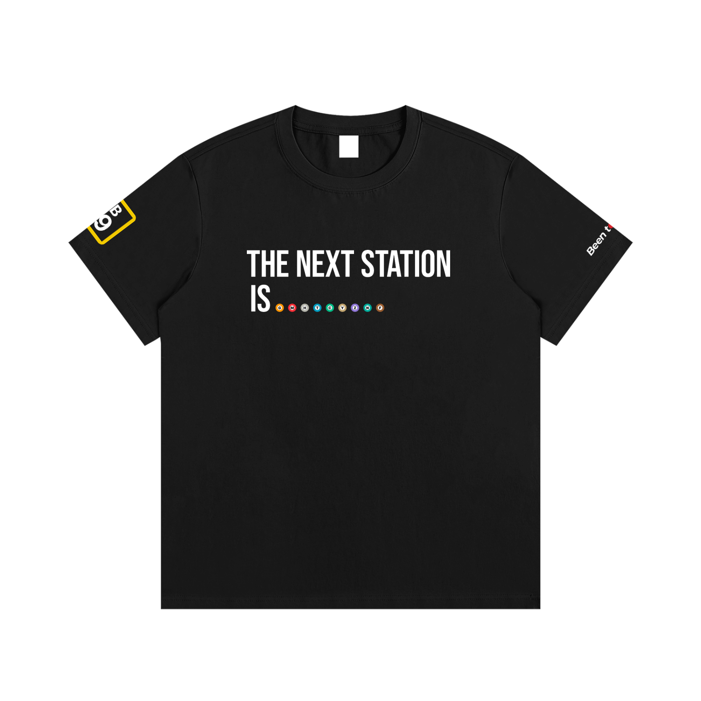 The Next Station is Akihabara | Essential Cotton Crew Neck T-Shirt