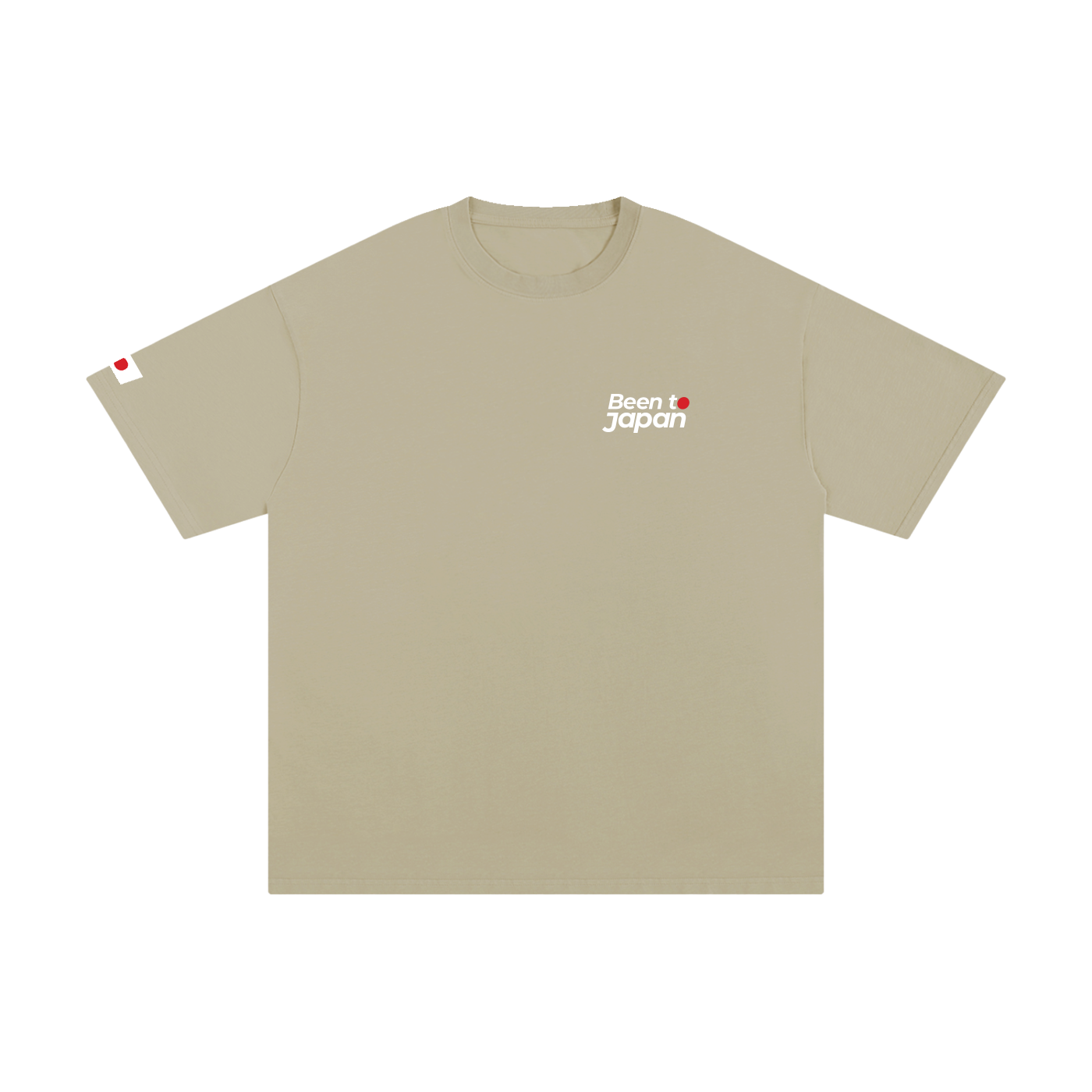 Been to Japan "Matane" - Hybrid Print | Pure Cotton Oversized T-Shirt
