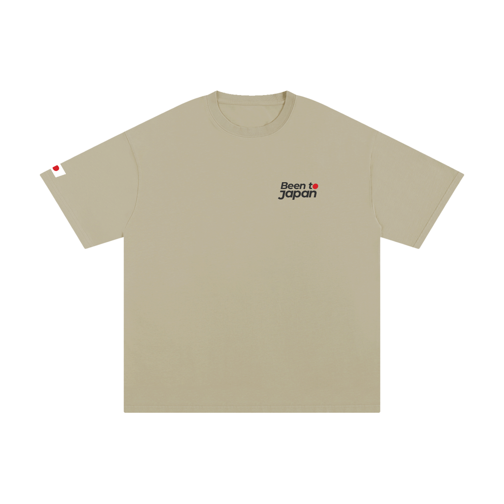 Been to Japan "Matane" - Dark Print | Pure Cotton Oversized T-Shirt