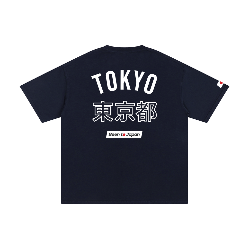 Been to Japan "Tokyo" - Light Print | Pure Cotton Oversized T-Shirt