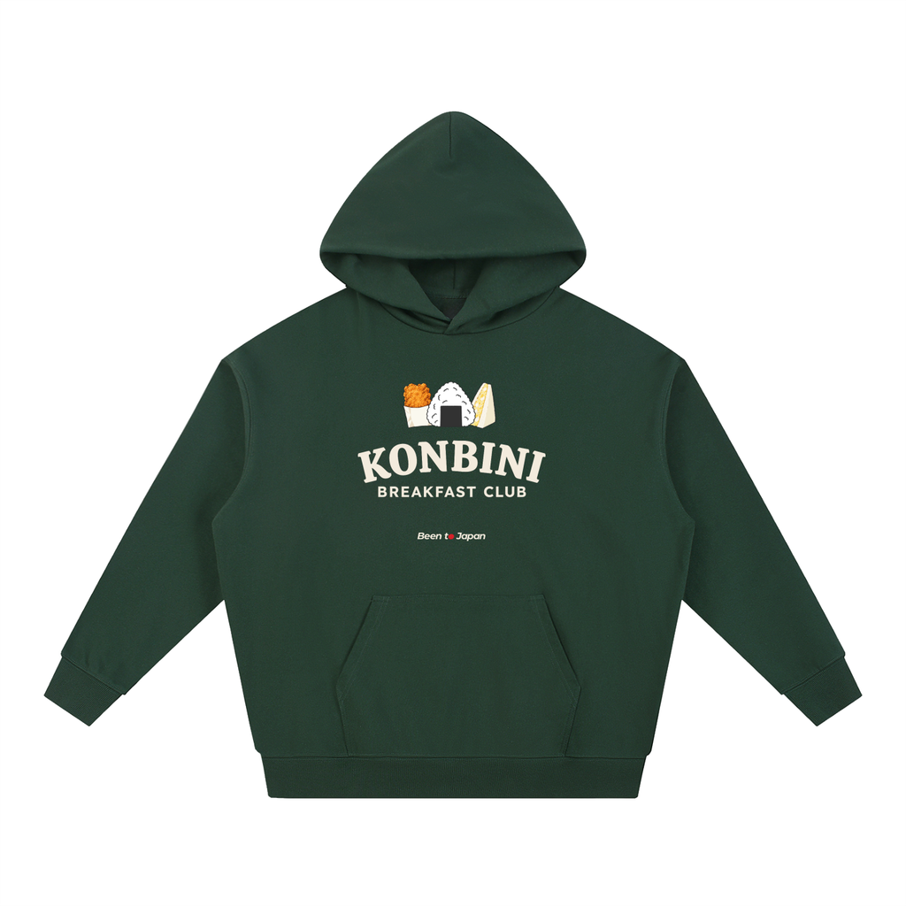 Konbini Breakfast Club Dark Hoodie