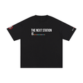 The Next Station is Shinjuku | Pure Cotton Oversized T-Shirt