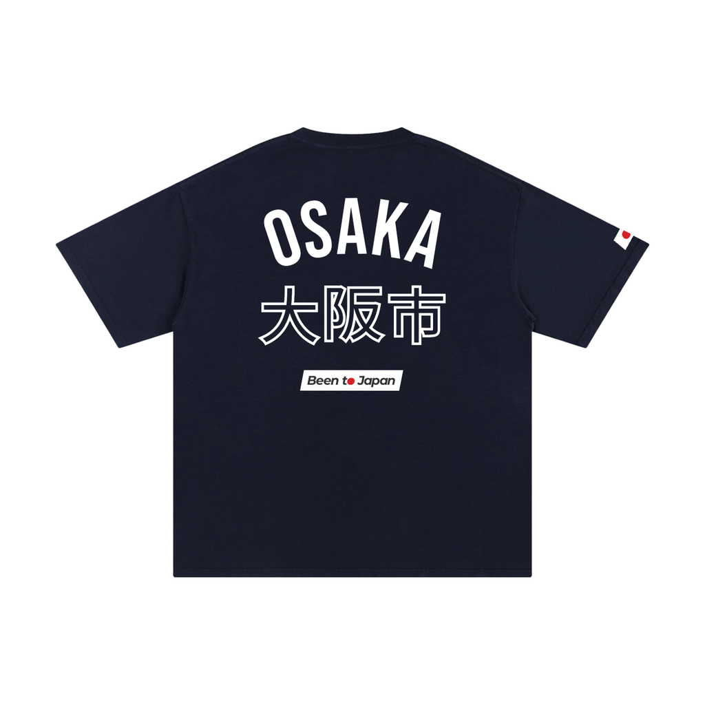 Been to Japan "Osaka" - Light Print | Pure Cotton Oversized T-Shirt