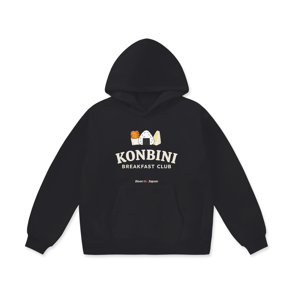 Konbini Breakfast Club Dark Hoodie
