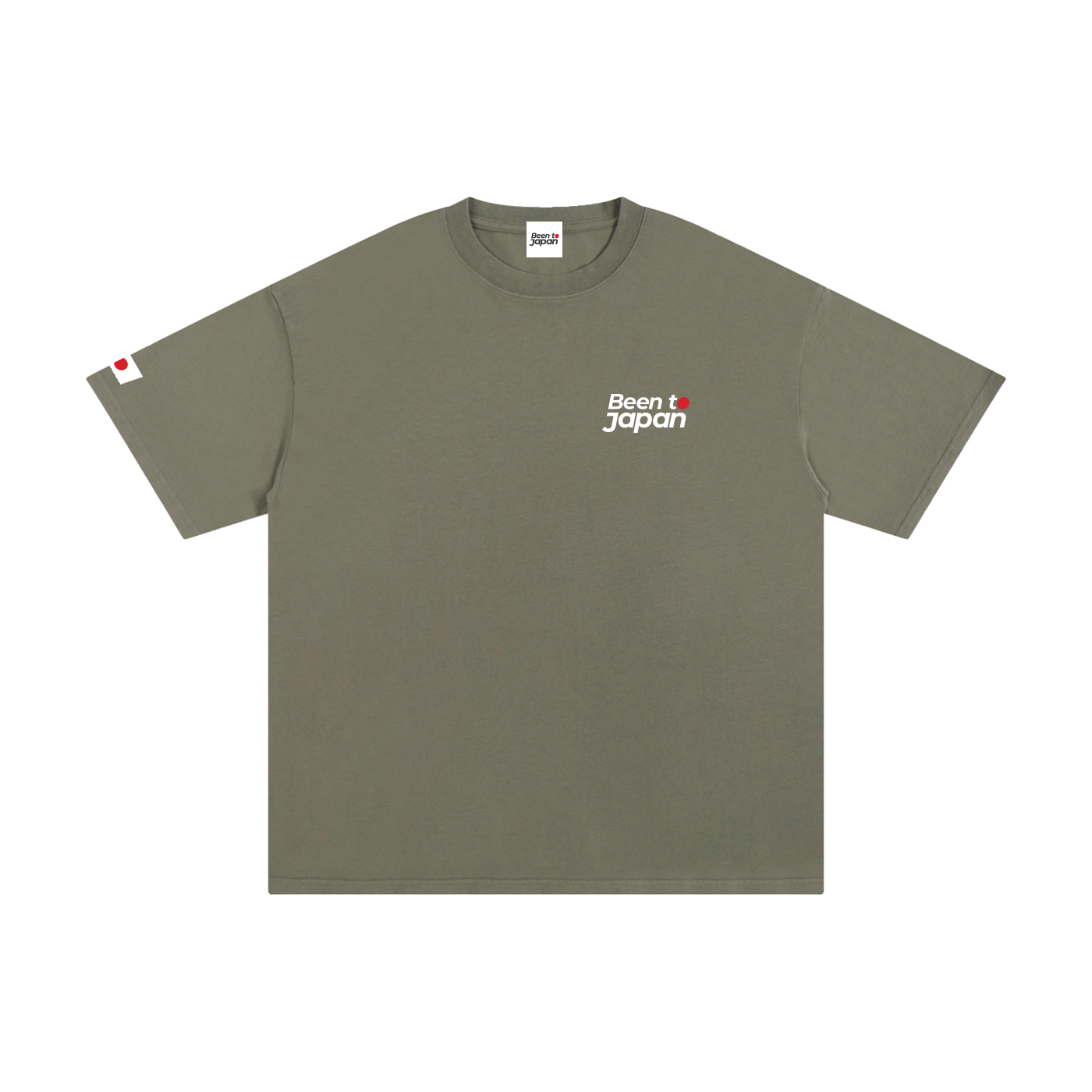 Been to Japan "Matane" - Hybrid Print | Pure Cotton Oversized T-Shirt