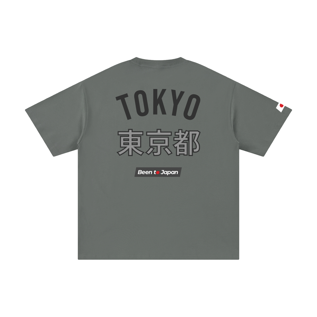 Been to Japan "Tokyo" - Hybrid Print | Pure Cotton Oversized T-Shirt