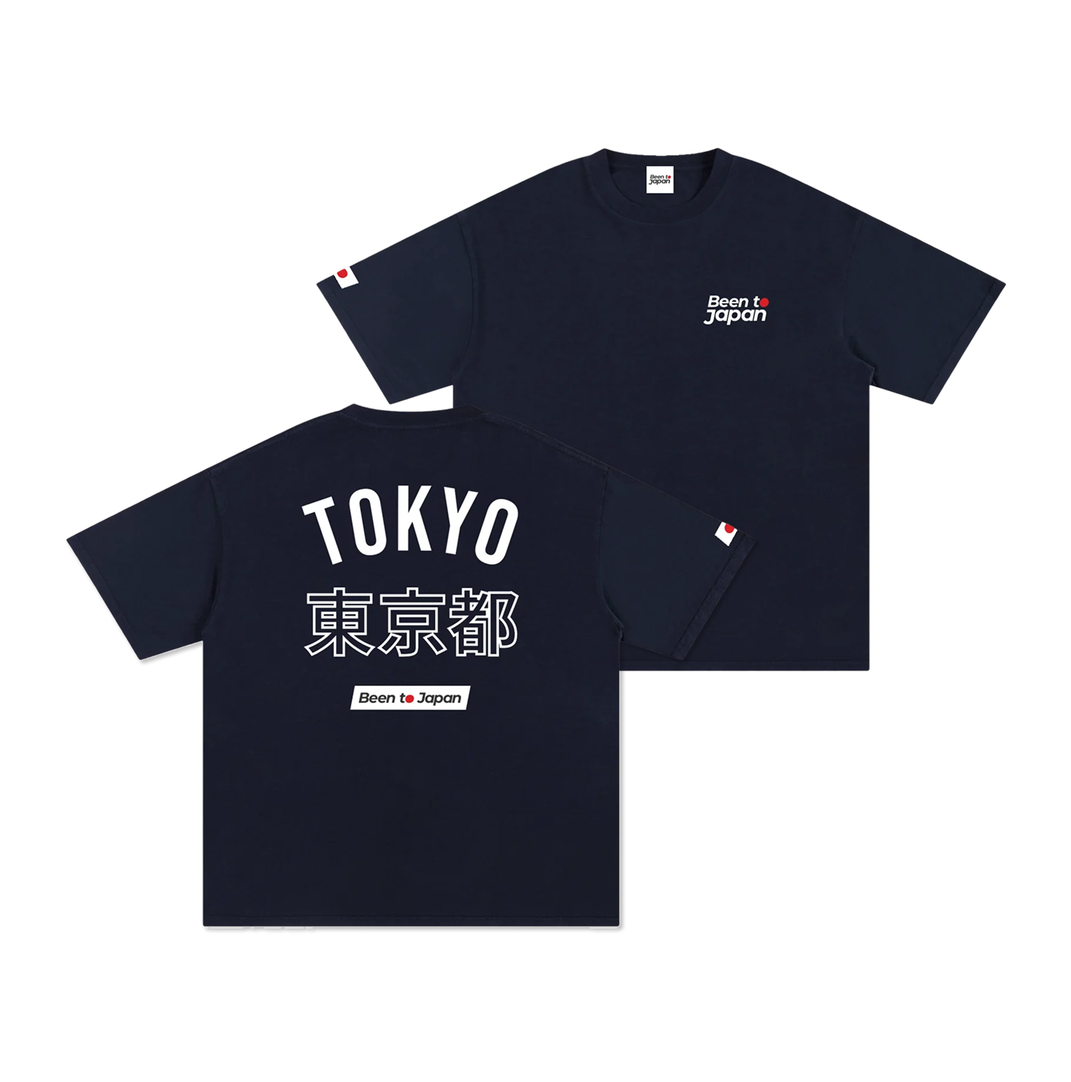 Been to Japan "Tokyo" - Light Print | Pure Cotton Oversized T-Shirt