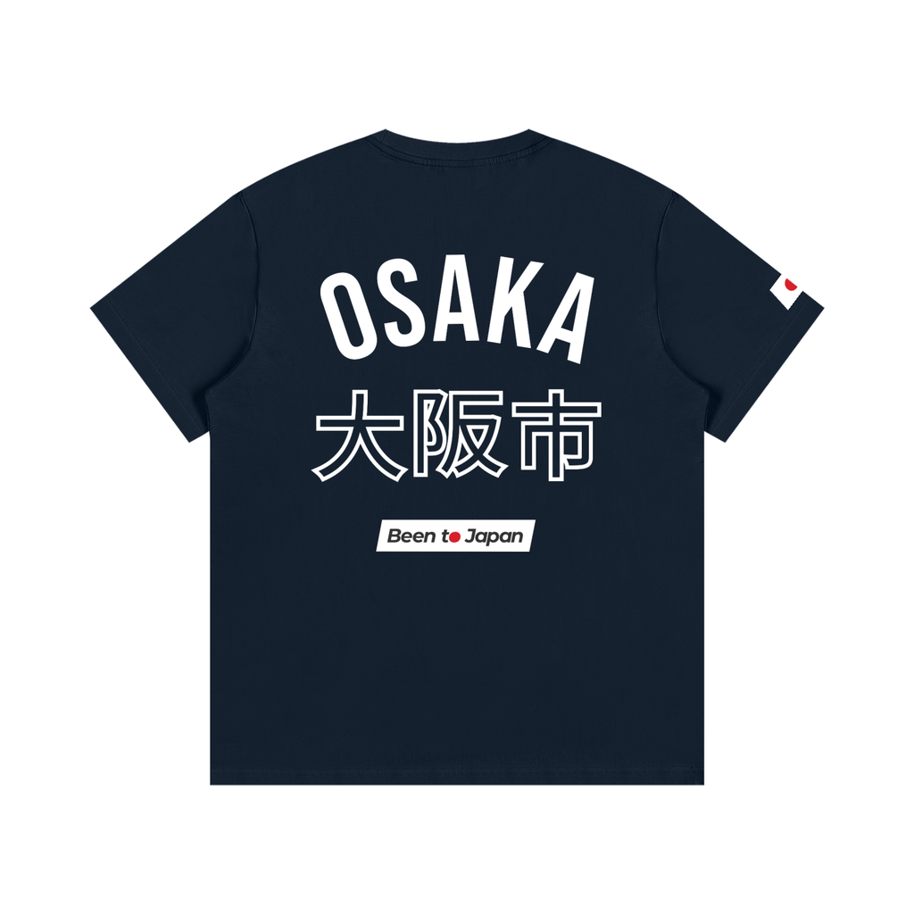 Been to Japan "Osaka" - Light Print | Essential Cotton Crew Neck T-Shirt
