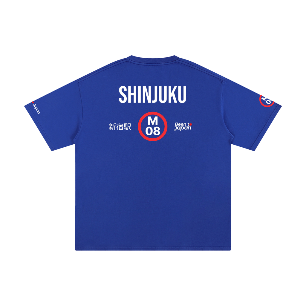 The Next Station is Shinjuku | Pure Cotton Oversized T-Shirt