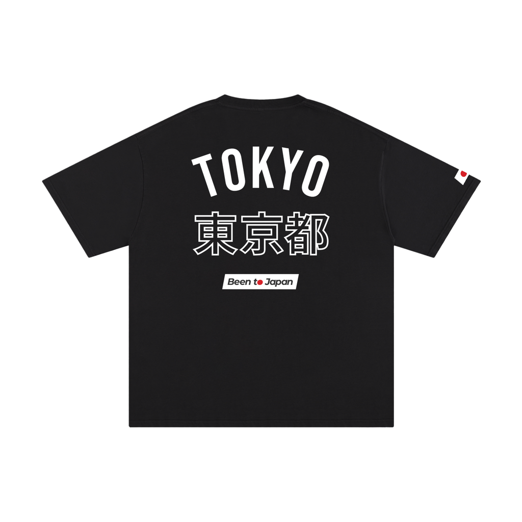 Been to Japan "Tokyo" - Light Print | Pure Cotton Oversized T-Shirt