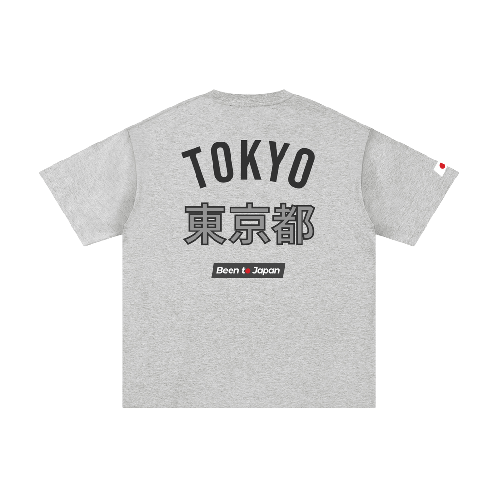 Been to Japan "Tokyo" - Dark Print | Pure Cotton Oversized T-Shirt