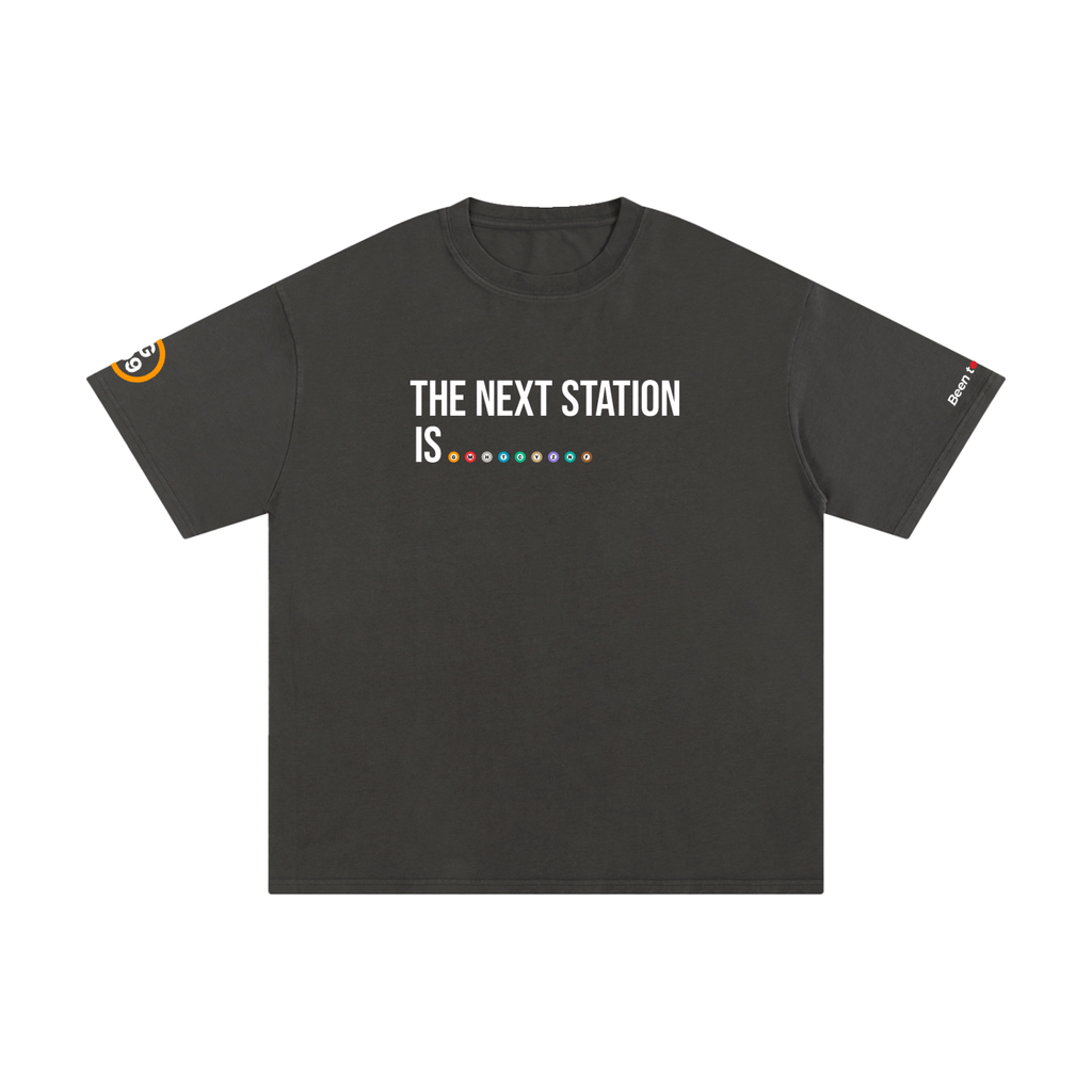 The Next Station is Ginza | Pure Cotton Oversized T-Shirt
