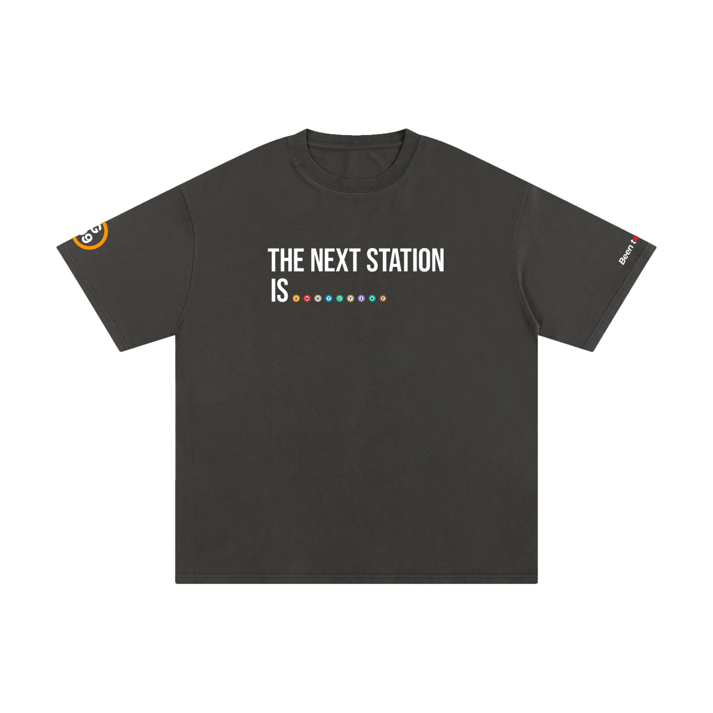 The Next Station is Ginza | Pure Cotton Oversized T-Shirt