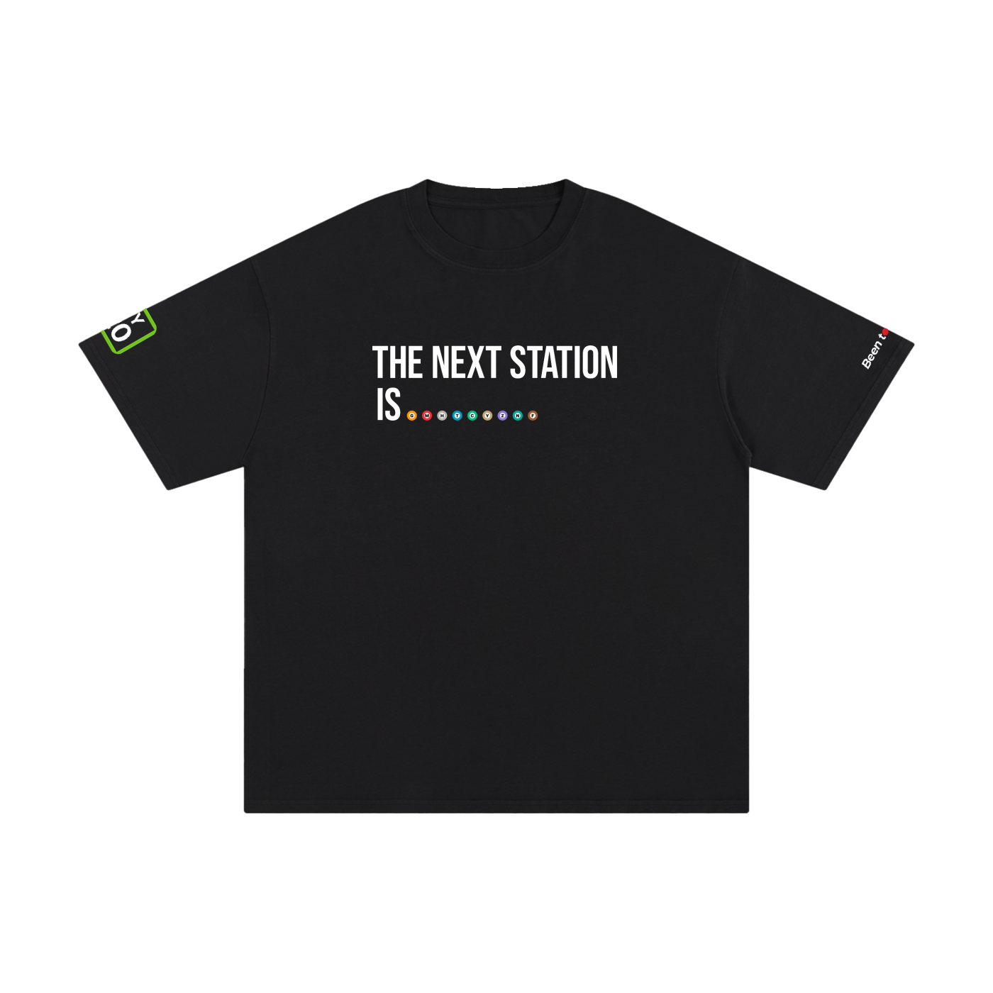 The Next Station is Shibuya | Pure Cotton Oversized T-Shirt