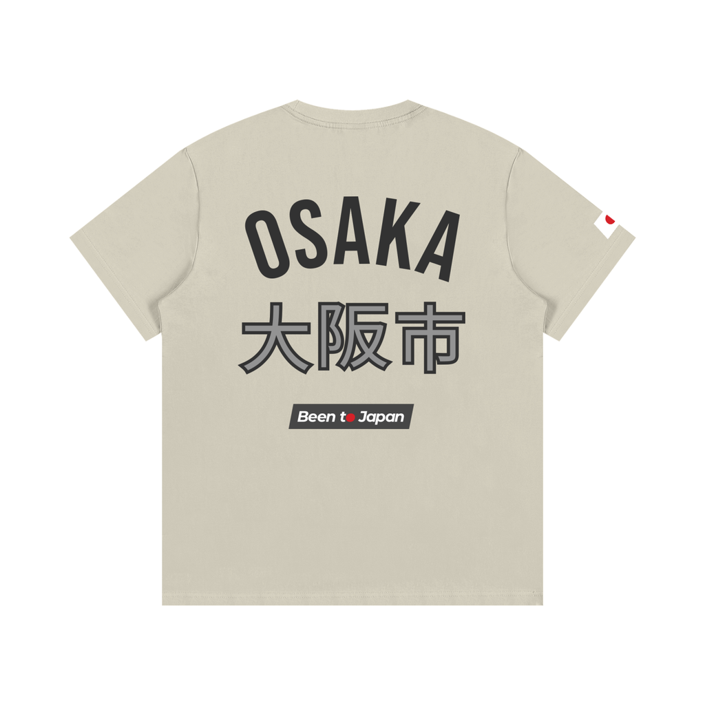 Been to Japan "Osaka" - Hybrid Print | Essential Cotton Crew Neck T-Shirt
