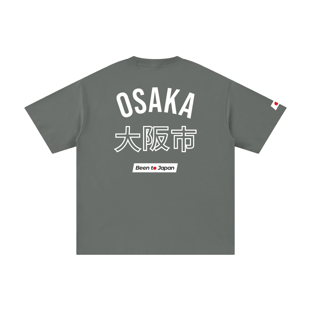 Been to Japan "Osaka" - Light Print | Pure Cotton Oversized T-Shirt