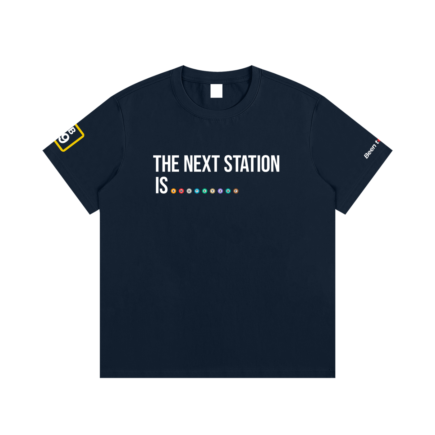 The Next Station is Akihabara | Essential Cotton Crew Neck T-Shirt