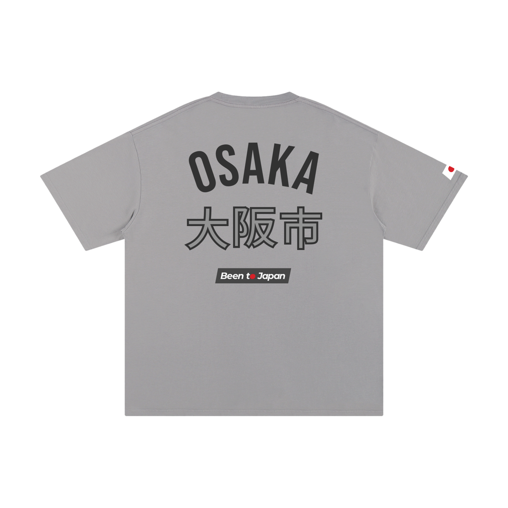 Been to Japan "Osaka" - Hybrid Print | Pure Cotton Oversized T-Shirt