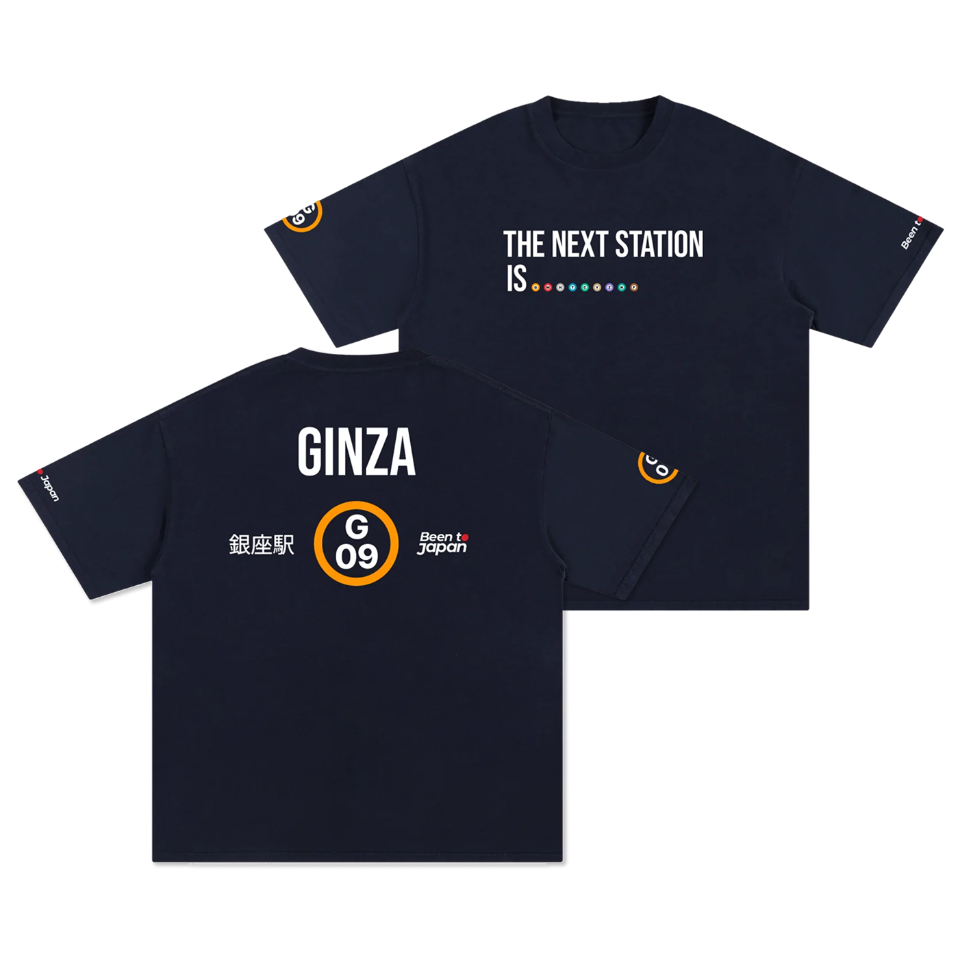 The Next Station is Ginza | Pure Cotton Oversized T-Shirt