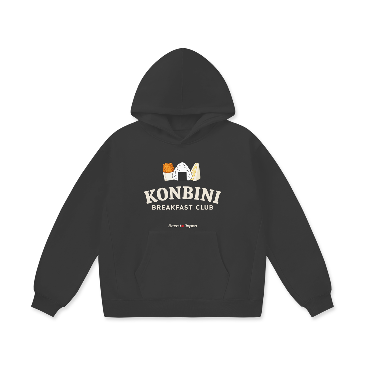 Konbini Breakfast Club Dark Hoodie