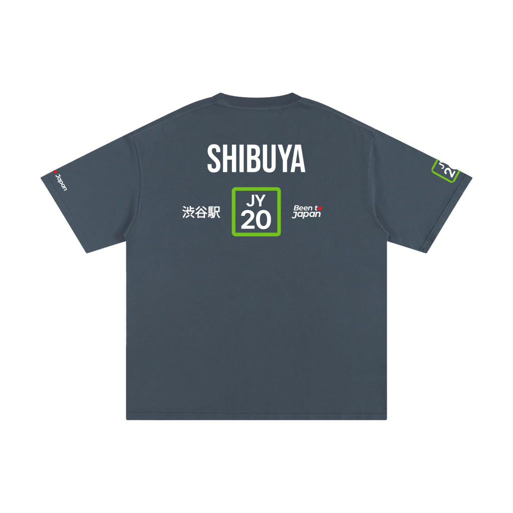 The Next Station is Shibuya | Pure Cotton Oversized T-Shirt