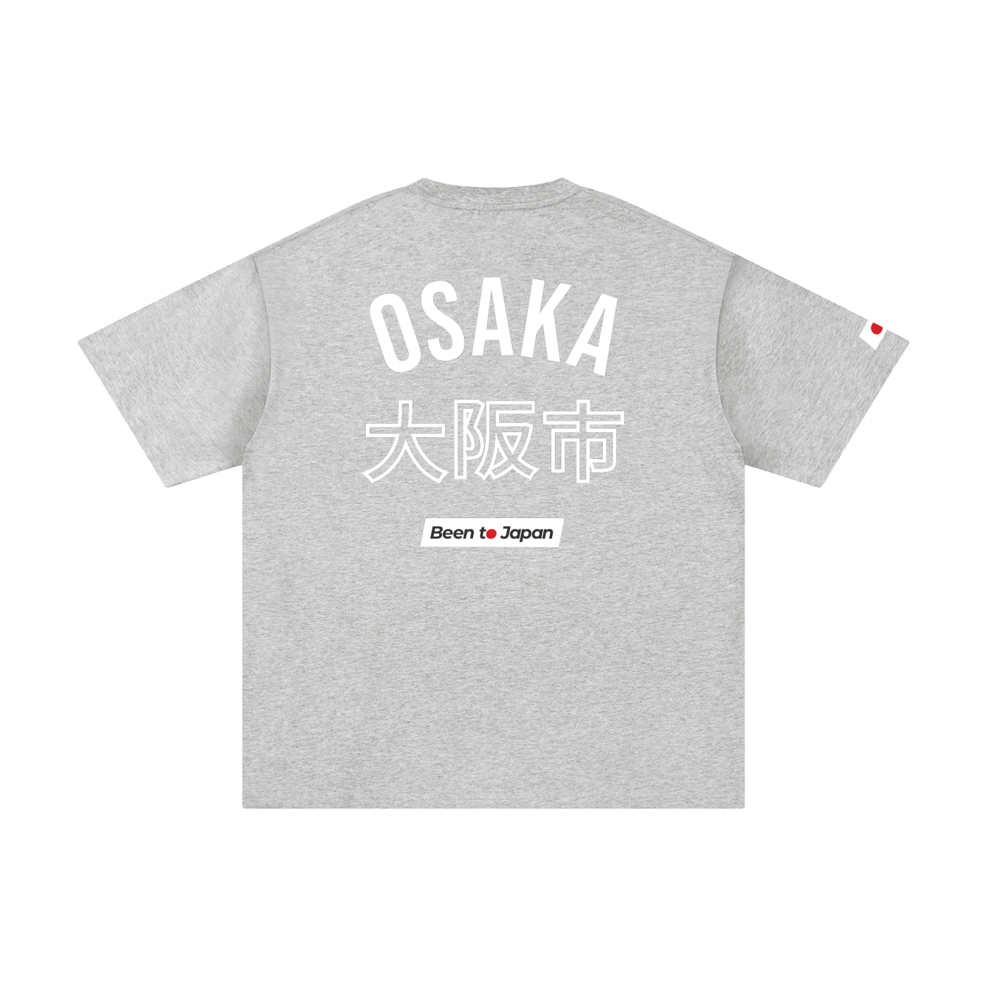 Been to Japan "Osaka" - Light Print | Pure Cotton Oversized T-Shirt