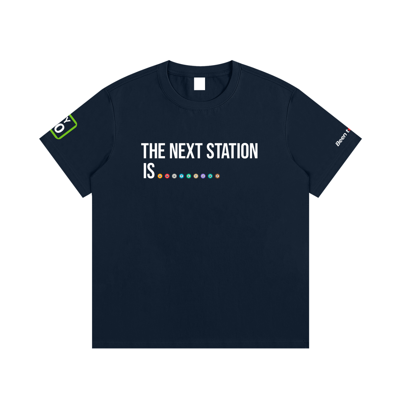 The Next Station is Shibuya | Essential Cotton Crew Neck T-Shirt