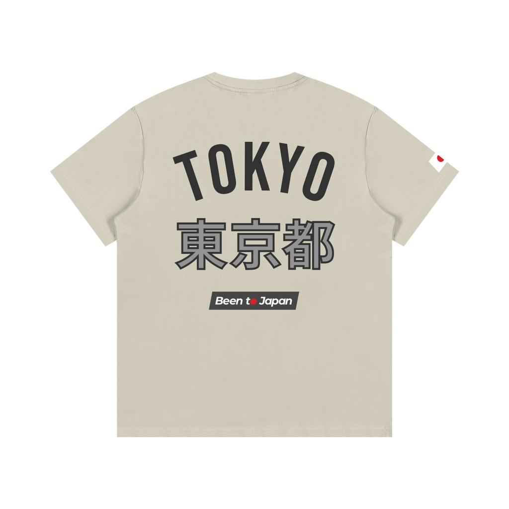 Been to Japan "Tokyo" - Hybrid Print | Essential Cotton Crew Neck T-Shirt