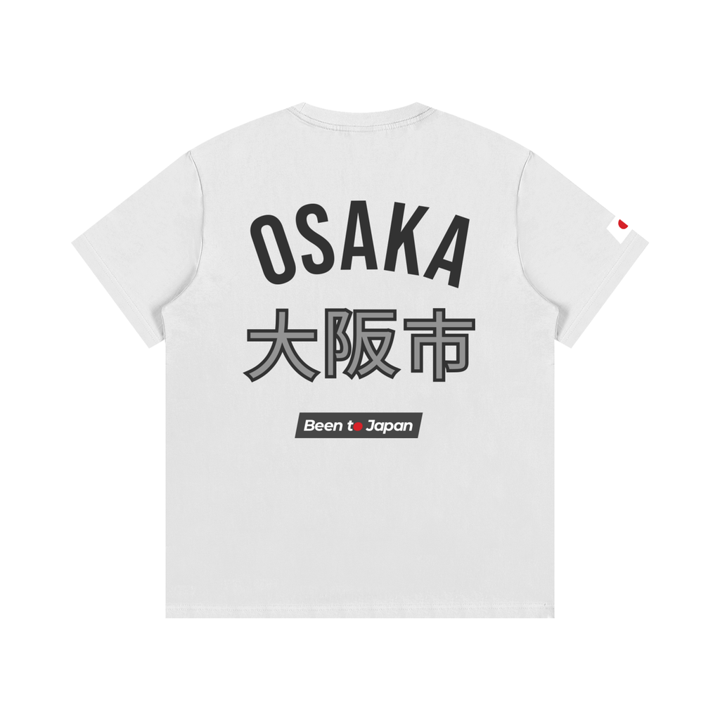 Been to Japan "Osaka" - Dark Print | Essential Cotton Crew Neck T-Shirt