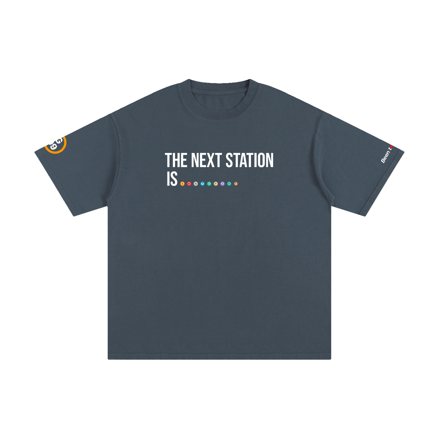 The Next Station is Ginza | Pure Cotton Oversized T-Shirt