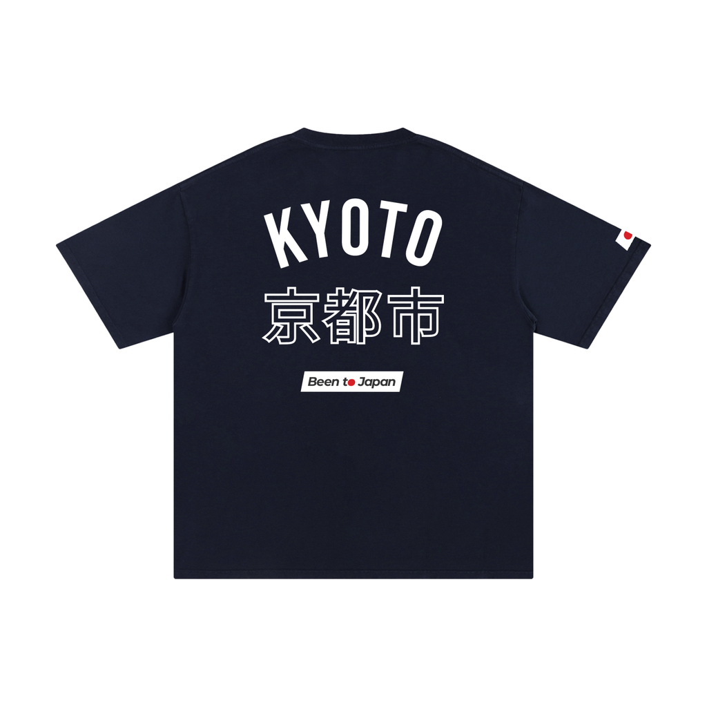 Been to Japan "Kyoto" - Light Print | Pure Cotton Oversized T-Shirt