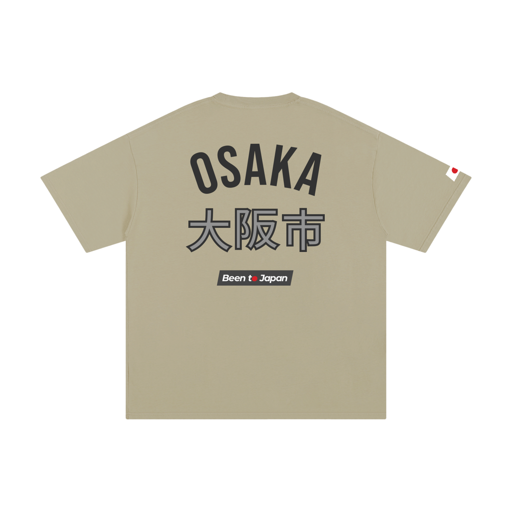 Been to Japan "Osaka" - Hybrid Print | Pure Cotton Oversized T-Shirt
