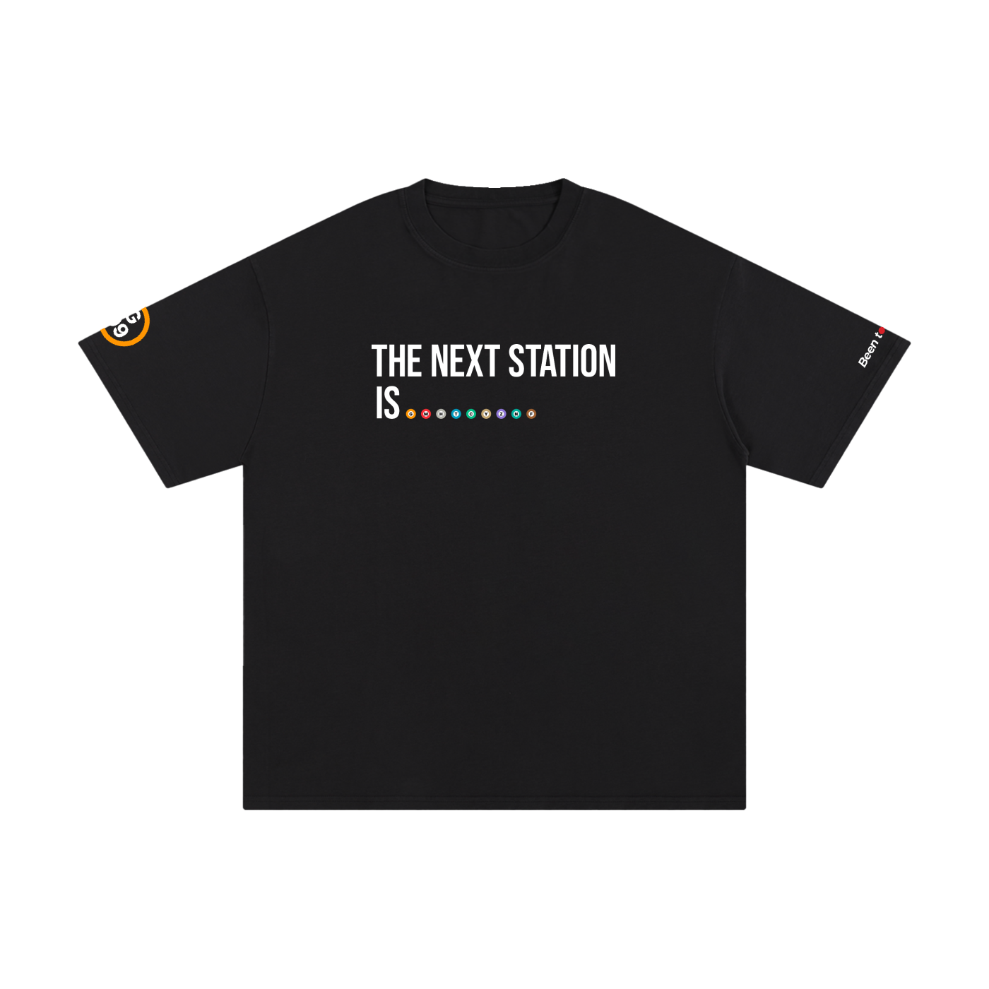 The Next Station is Ginza | Pure Cotton Oversized T-Shirt