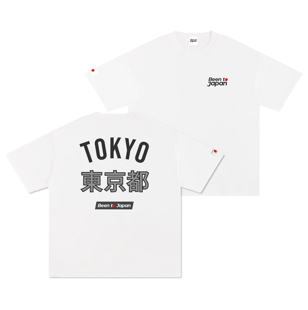 Been to Japan "Tokyo" - Dark Print | Pure Cotton Oversized T-Shirt