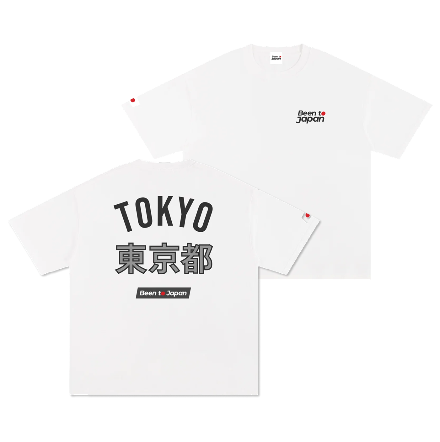 Been to Japan "Tokyo" - Dark Print | Pure Cotton Oversized T-Shirt