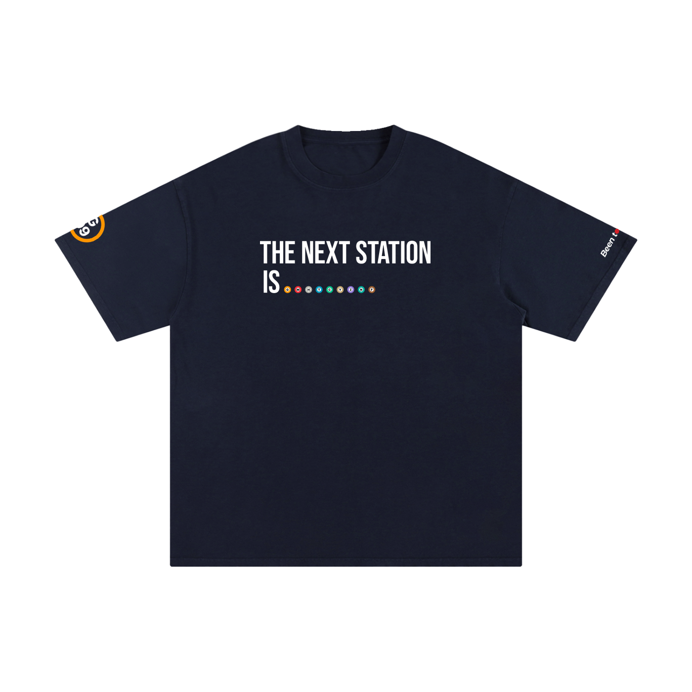 The Next Station is Ginza | Pure Cotton Oversized T-Shirt