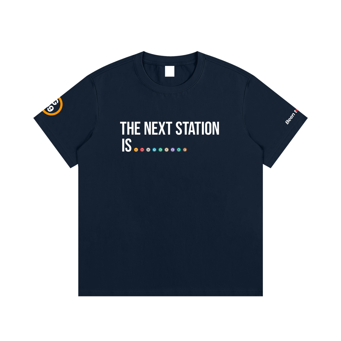 The Next Station is Ginza | Essential Cotton Crew Neck T-Shirt