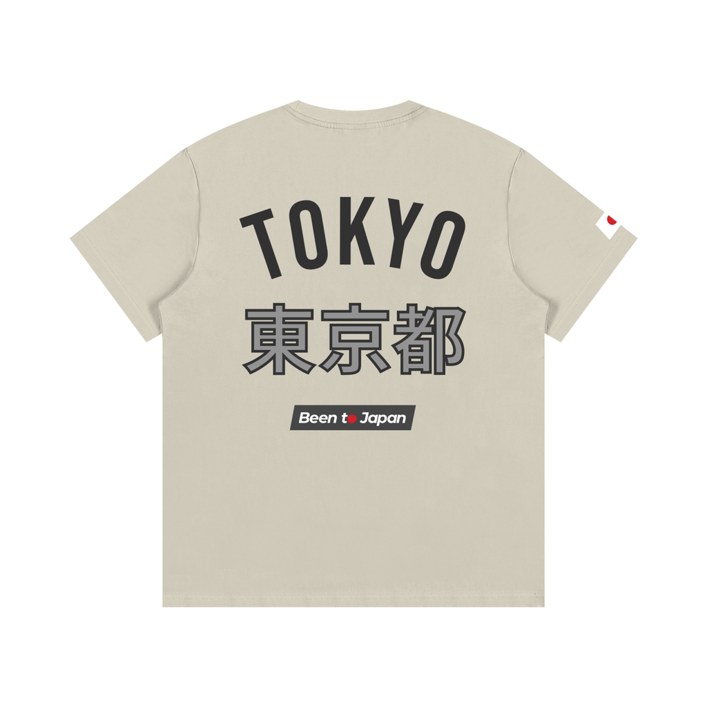Been to Japan "Tokyo" - Dark Print | Essential Cotton Crew Neck T-Shirt